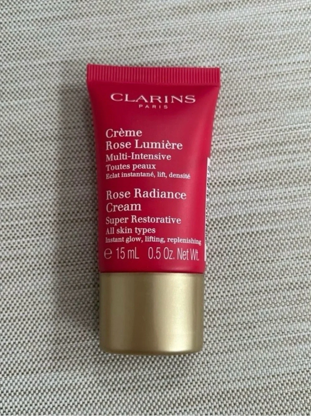 Clarins Nutri-Lumière Day Cream and Rose Radiance Cream